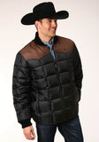 Roper Mens Quilted Polyfilled Jacket - Roper