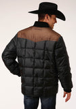 Roper Mens Quilted Polyfilled Jacket - Roper