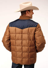Roper Mens Quilted Polyfilled Jacket - Roper - Flyclothing LLC