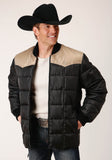 Roper Mens Quilted Polyfilled Jacket - Roper