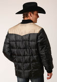 Roper Mens Quilted Polyfilled Jacket - Roper
