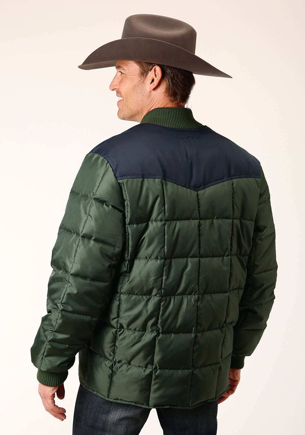 Roper Mens Quilted Polyfilled Jacket - Roper - Flyclothing LLC
