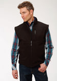 ROPER MENS OUTERWEAR BLACK WITH BLACK FLEECE - Roper