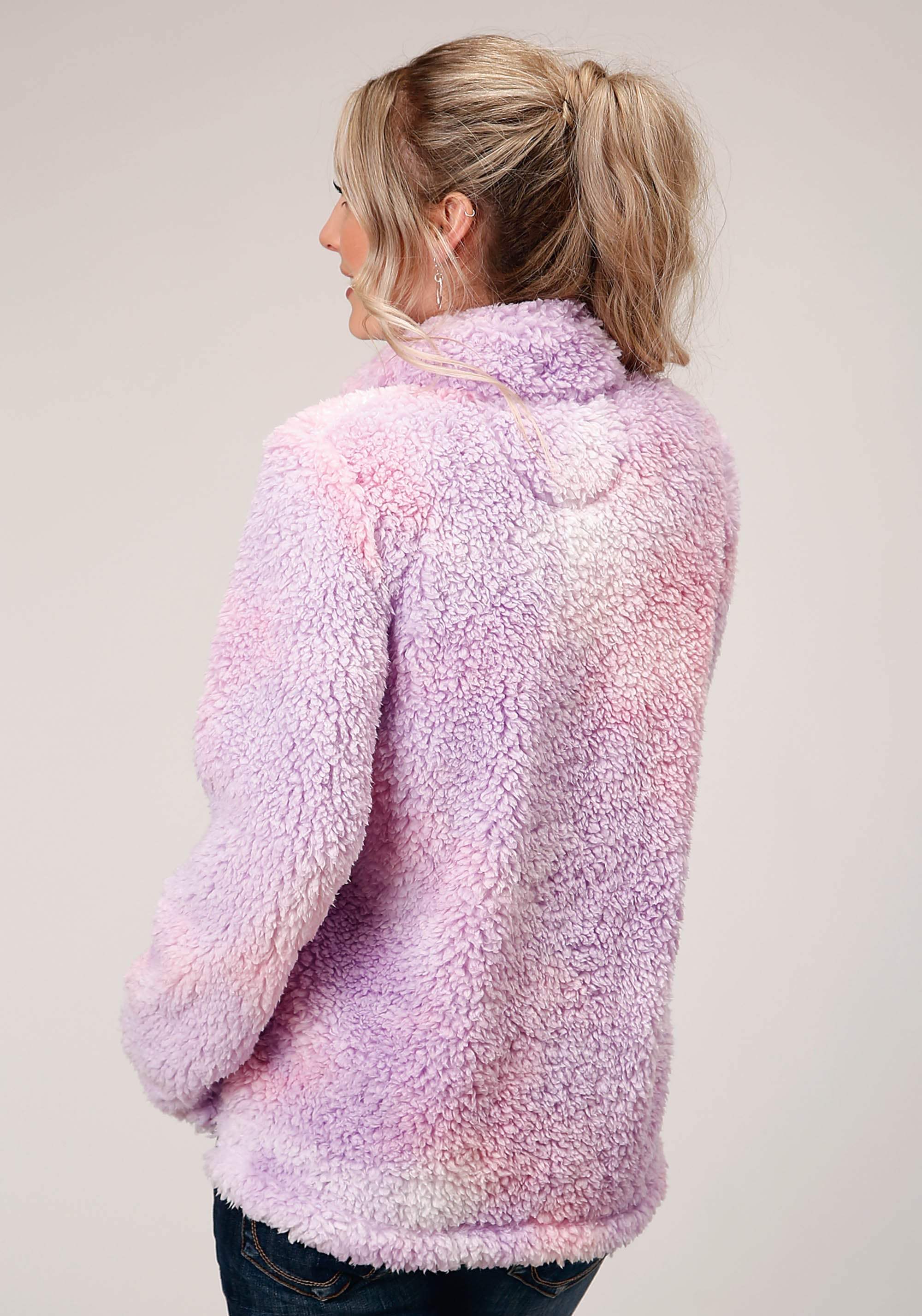Roper Womens Polar Fleece Tie Dye Pullover - Roper - Flyclothing LLC