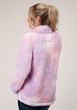 Roper Womens Polar Fleece Tie Dye Pullover - Roper