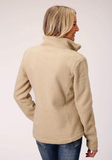 Roper Womens Bonded Faux Lamb Fur Fleece Jckt Pullover - Roper - Flyclothing LLC