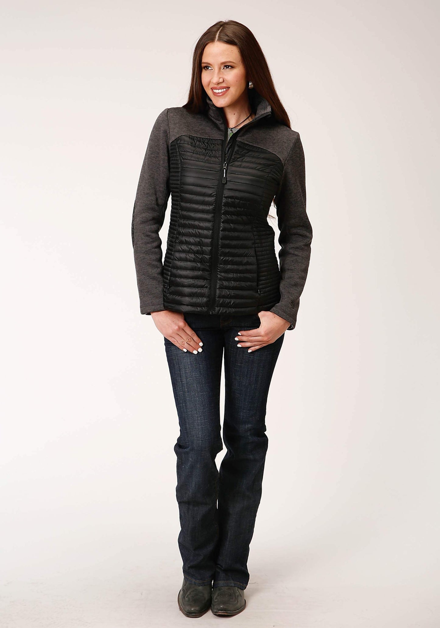 Roper Womens Down Filled Crushable Combo Jacket - Roper - Flyclothing LLC