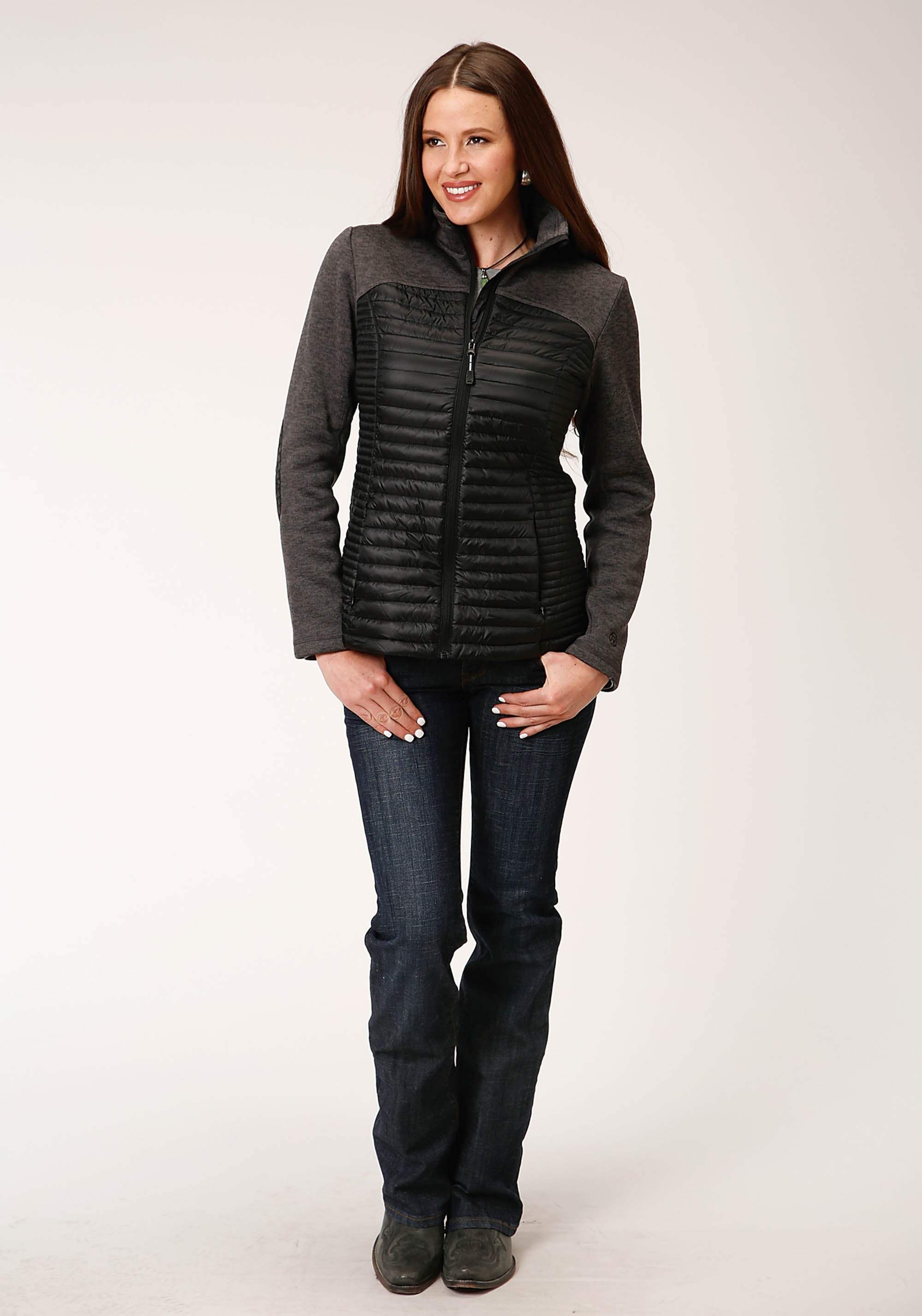 Roper Womens Down Filled Crushable Combo Jacket - Roper - Flyclothing LLC