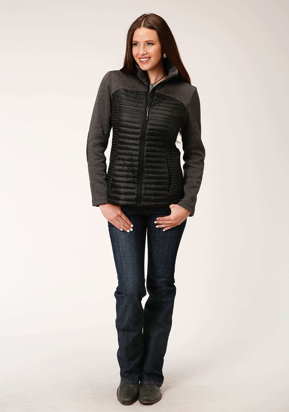 Roper Womens Down Filled Crushable Combo Jacket - Roper - Flyclothing LLC