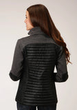 Roper Womens Down Filled Crushable Combo Jacket - Roper