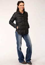 Roper Womens Parachite Jacket With Downfill Black - Roper - Flyclothing LLC