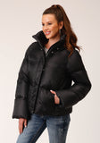 Roper Womens Hooded Down Puffer Jacket - Roper