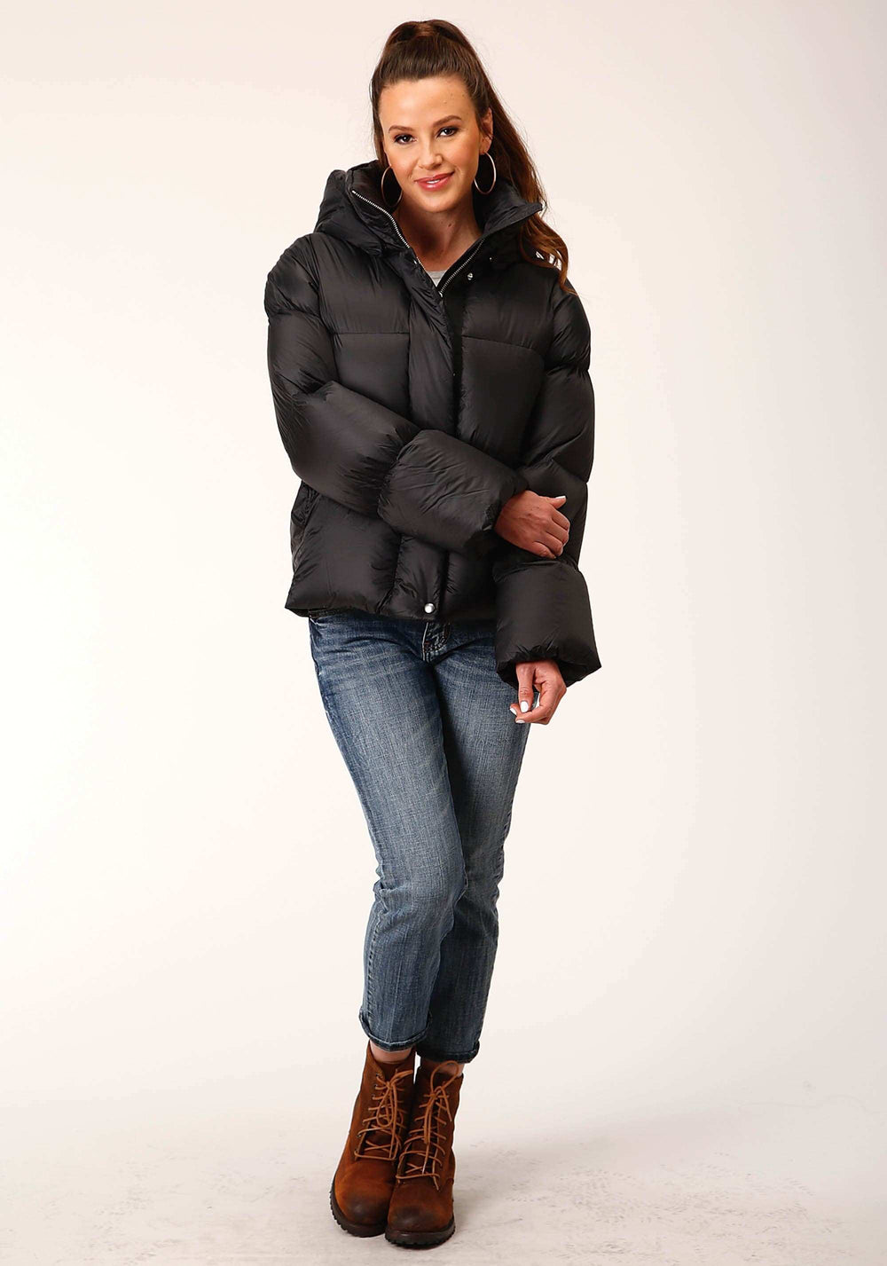 Roper Womens Hooded Down Puffer Jacket - Roper - Flyclothing LLC
