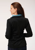 Roper Womens Interlock Bonded Fleece Tech Jacket - Roper