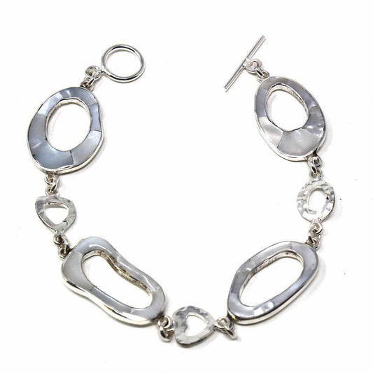 Bracelet, Mother-of-Pearl Rings - Flyclothing LLC