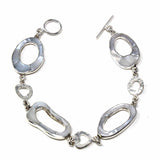 Bracelet, Mother-of-Pearl Rings - Artisana