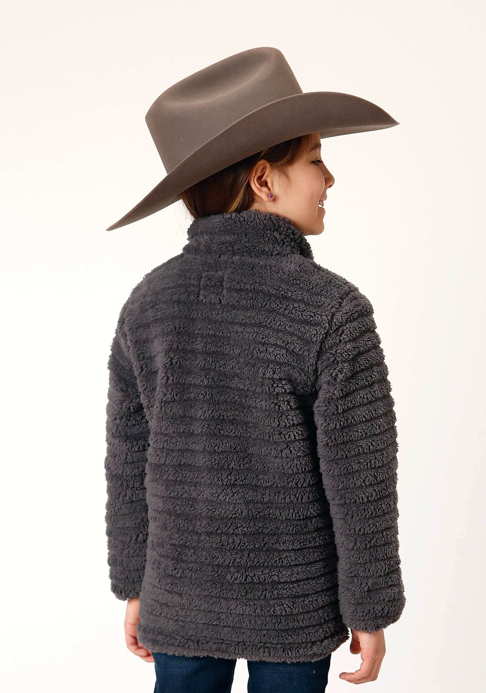 Roper Girls Womens Faux Mink Fleece Jacket Polar Fleece Pullover - Roper - Flyclothing LLC