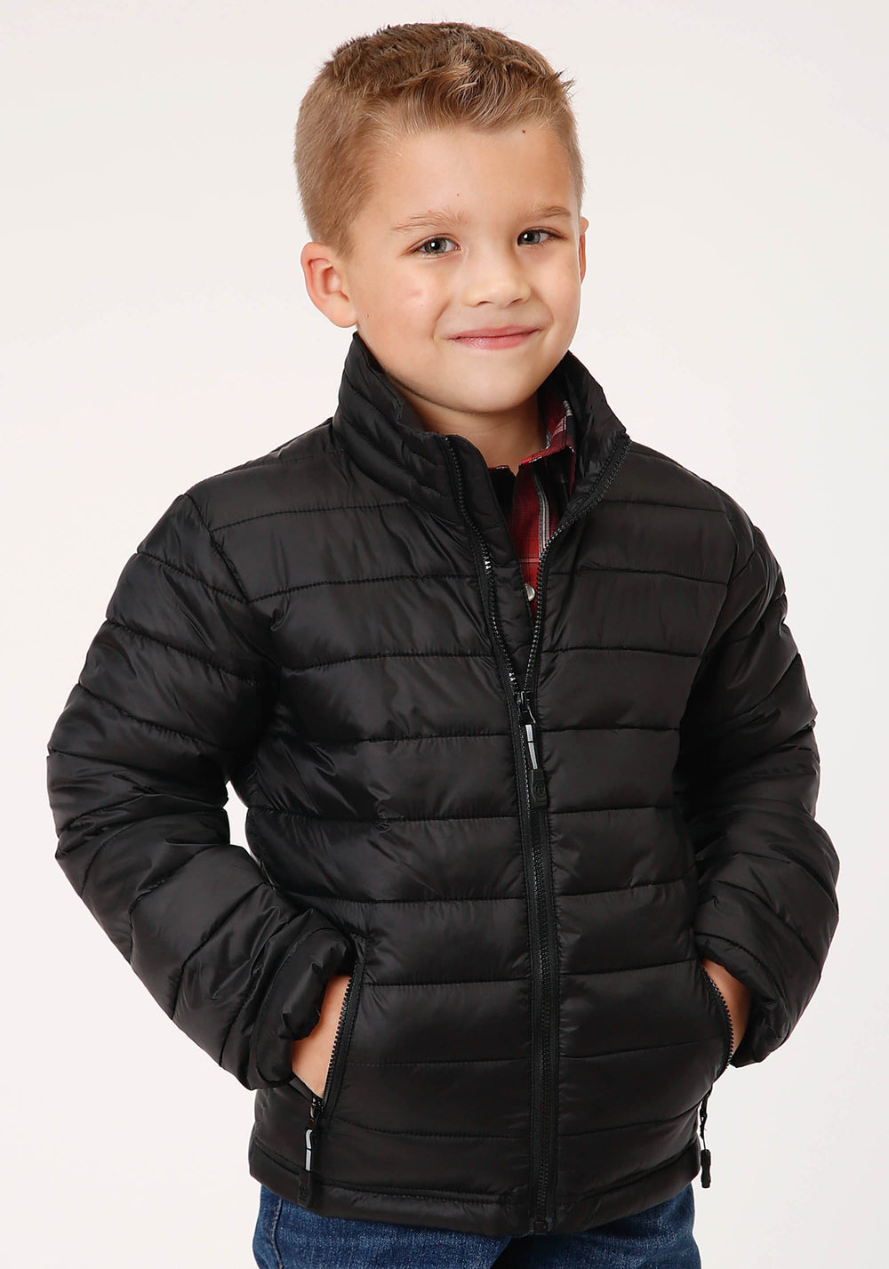 Roper Boys Crushable Poly Filled Down Jacket - Roper