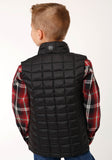Roper Boys Crushable Poly Filled Down Vest - Roper
