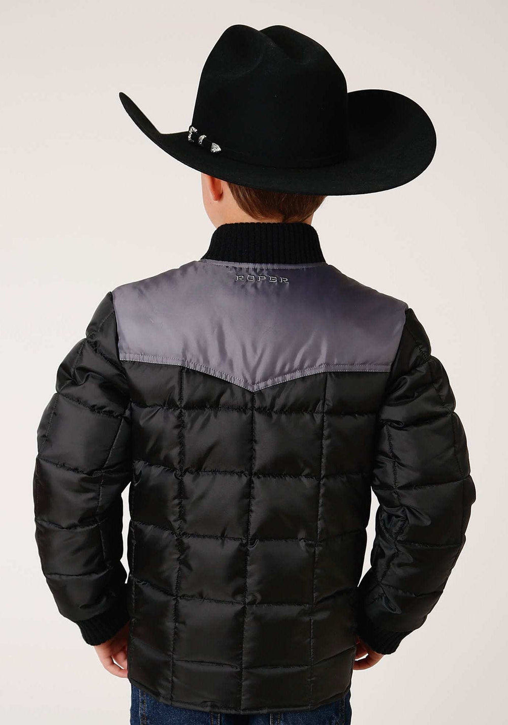 Roper Boys Quilted Poly Filled Western Jacket - Roper - Flyclothing LLC