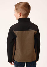 Roper Boys Br Black Combo Soft Shell Tech Jacket - Roper - Flyclothing LLC