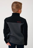 Roper Boys Grey Softshell Combo Tech Jacket - Roper