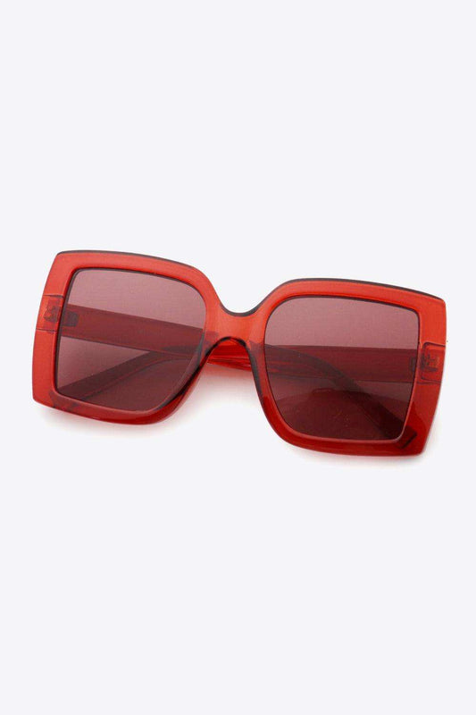 Acetate Lens Square Sunglasses - Trendsi - Flyclothing LLC