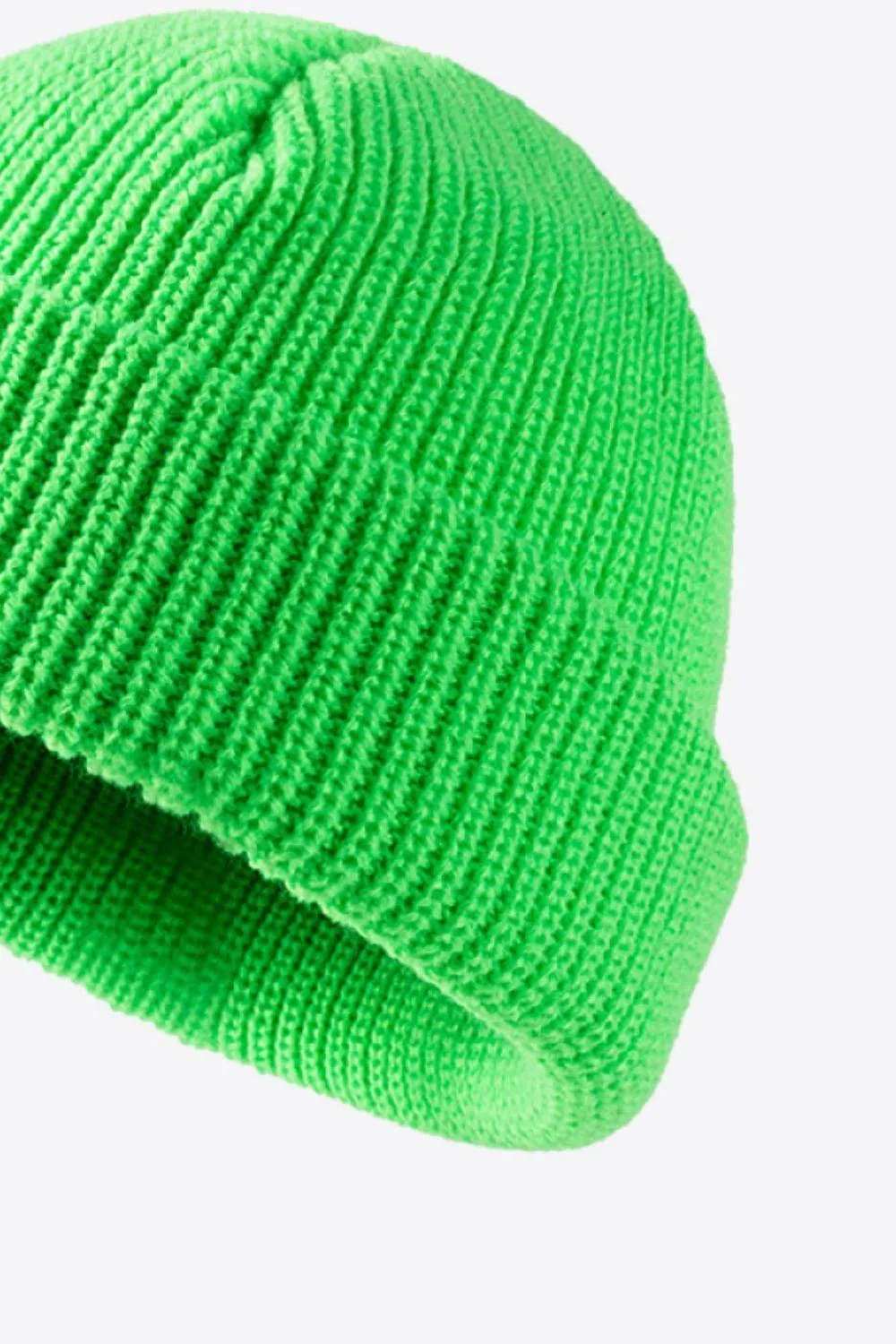 Calling For Winter Rib-Knit Beanie - Trendsi - Flyclothing LLC