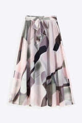 Full Size Floral Tie-Waist Skirt - Trendsi - Flyclothing LLC