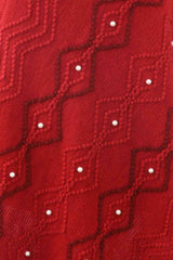 Pearl Trim V-Neck Fringe Hem Poncho - Trendsi - Flyclothing LLC