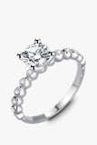 Classic 4-Prong Moissanite Ring - Trendsi