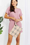 Carry Your Love Plaid Wristlet - Trendsi