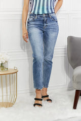Kancan Full Size Amara High Rise Slim Straight Jeans - Trendsi - Flyclothing LLC