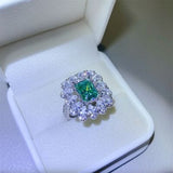 3 Carat Moissanite 925 Sterling Silver Ring - Trendsi