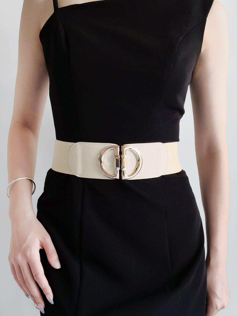 D Buckle Elastic Belt - Trendsi - Flyclothing LLC