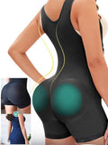 Full Size Side Zip Up Wide Strap Shapewear - Trendsi