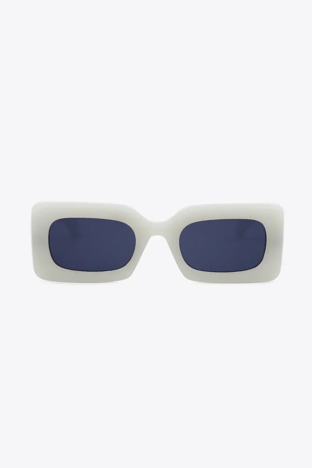 Polycarbonate Frame Rectangle Sunglasses - Trendsi - Flyclothing LLC