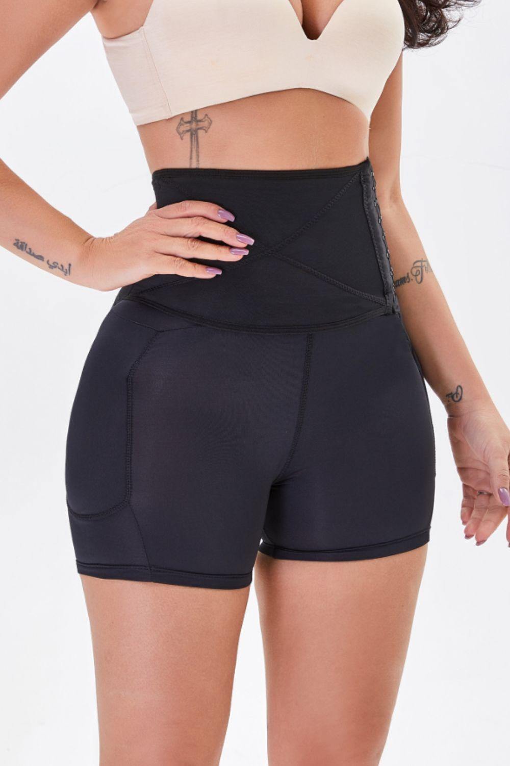 Full Size Hip Lifting Shaping Shorts - Trendsi