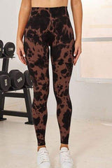Tie-Dye High Waist Active Leggings - Trendsi - Flyclothing LLC