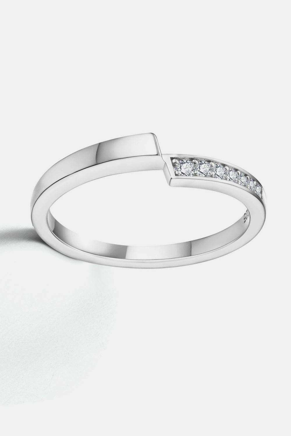 Moissanite 925 Sterling Silver Ring - Trendsi - Flyclothing LLC