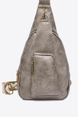 All The Feels PU Leather Sling Bag - Trendsi