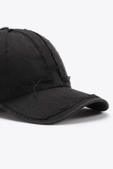 Distressed Adjustable Baseball Cap - Trendsi - Flyclothing LLC