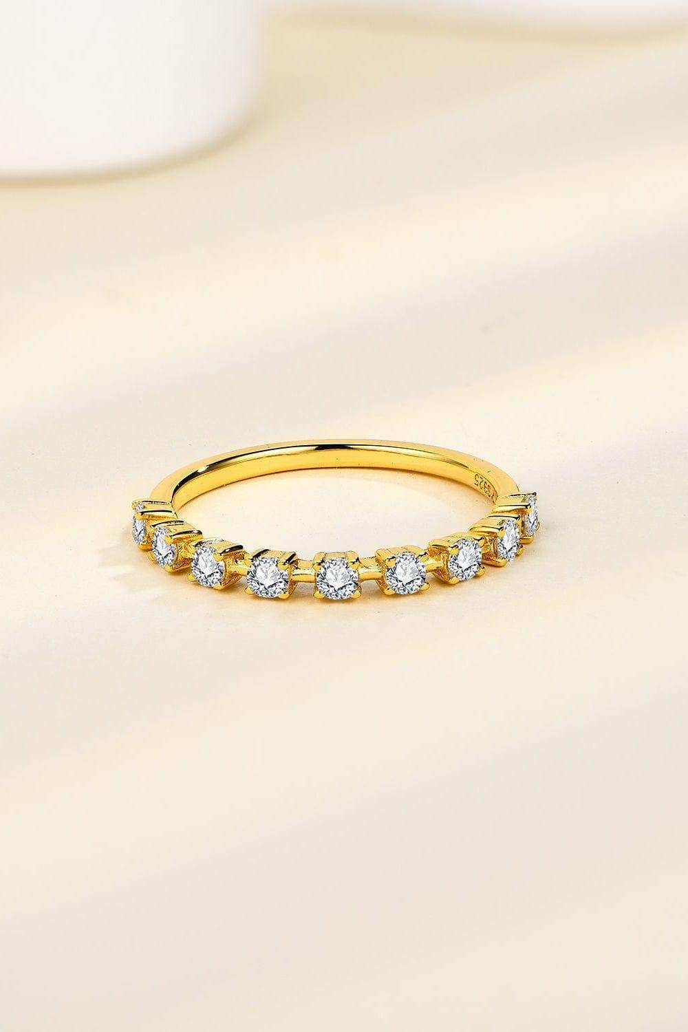 Moissanite 925 Sterling Silver Ring - Trendsi - Flyclothing LLC