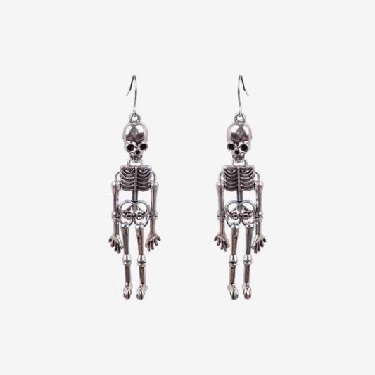 Skeleton Alloy Earrings - Trendsi - Flyclothing LLC