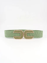 Wide Braid Belt - Trendsi - Flyclothing LLC