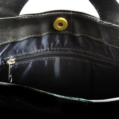 Recycled Rubber Round Shoulder Bag - Beaurer Creations