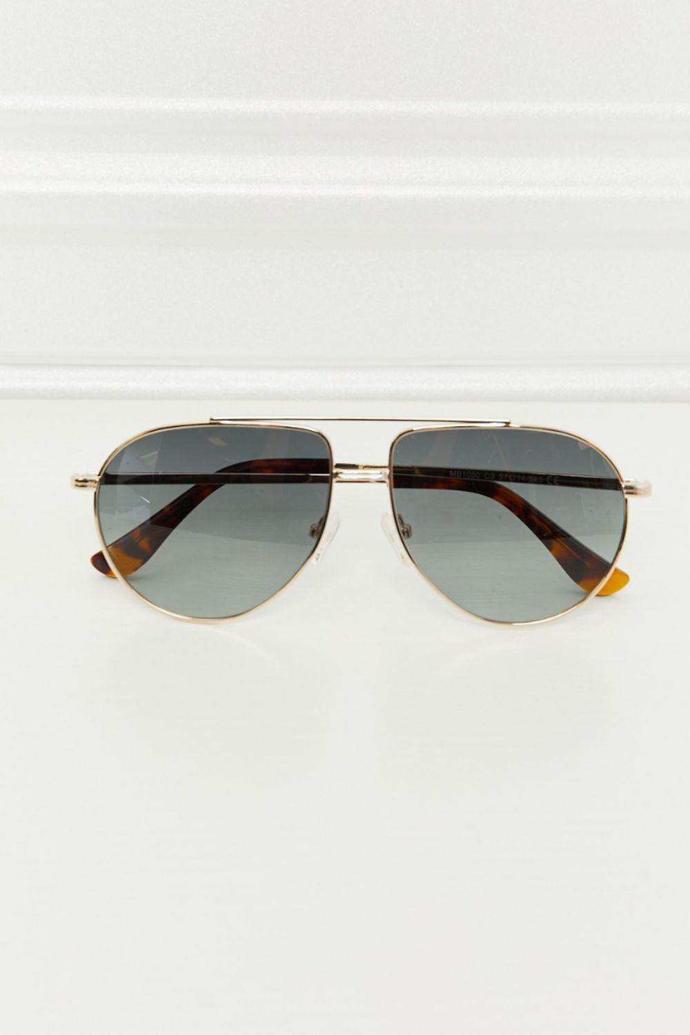 TAC Polarization Lens Aviator Sunglasses - Trendsi - Flyclothing LLC