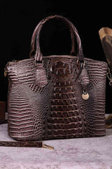 Gradient PU Leather Handbag - Trendsi - Flyclothing LLC