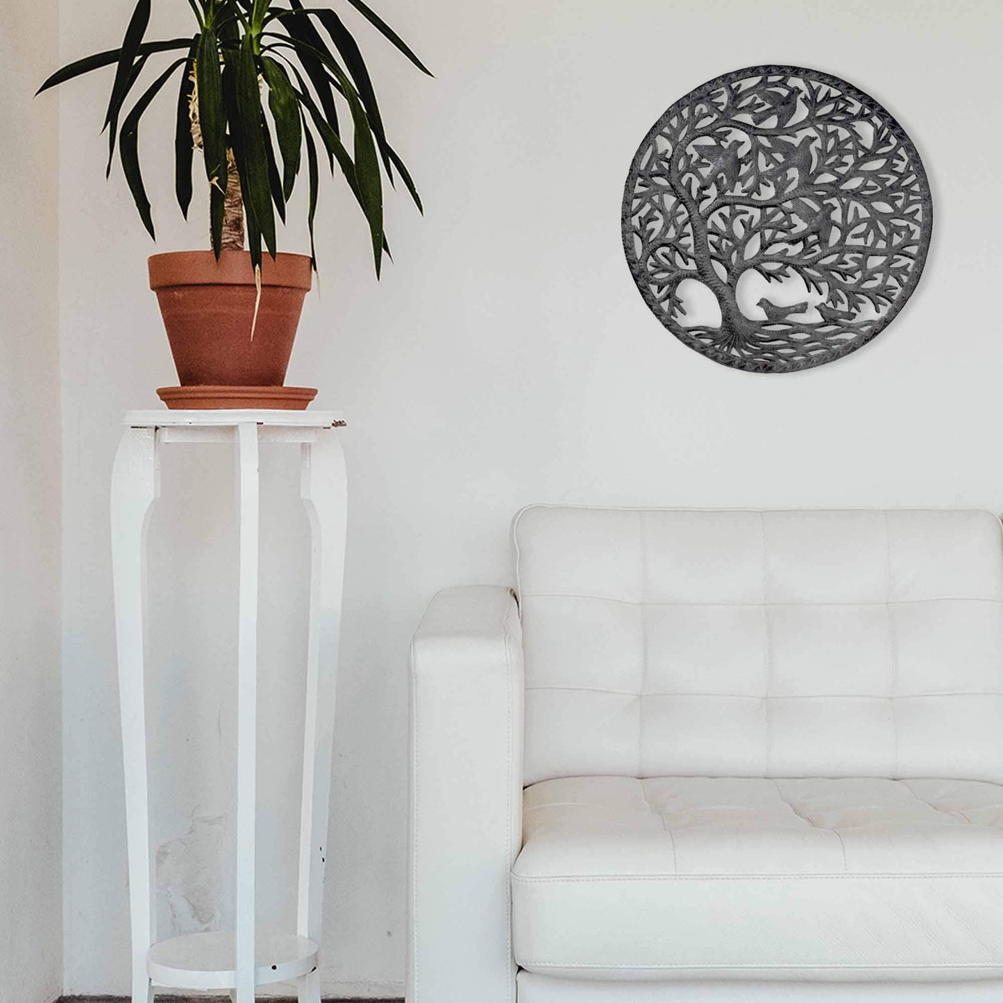 Stormy Tree of Life Wall Art - Croix des Bouquets - Croix des Bouquets - Flyclothing LLC