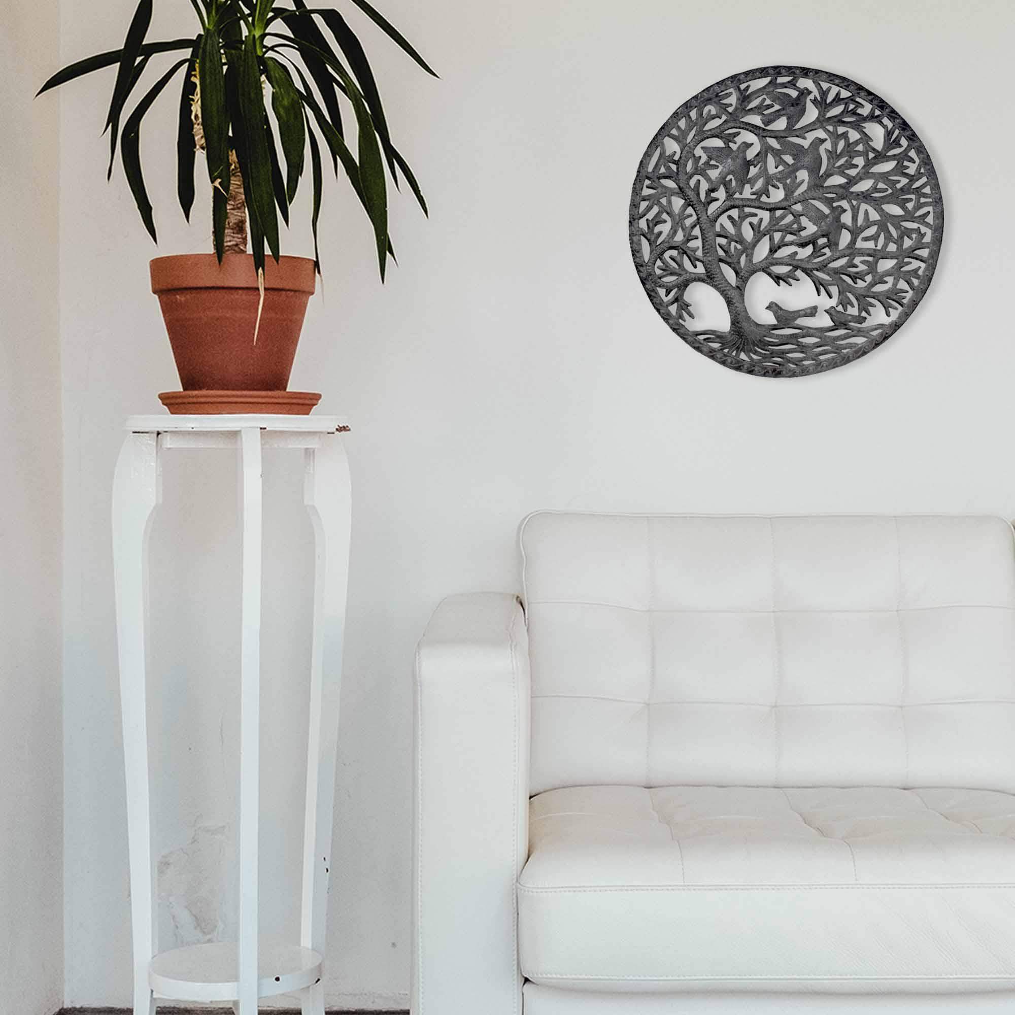 Stormy Tree of Life Wall Art - Croix des Bouquets - Croix des Bouquets - Flyclothing LLC